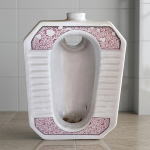 Modern Medium Deep <b>Ceramic</b> Squatting <b>Pan</b> White Toilet WC Floor Mount Sanitary Ware For Middle East Africa - Product Image 2
