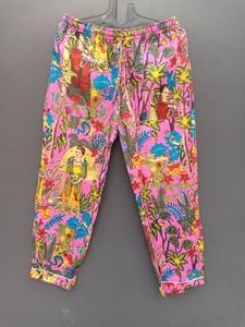 Conjunto de Pijama de Mujer con Estampado Animal, Ropa de Dormir Informal de Verano, Suave y Transpirable, 100% Algodón - Product Image 3