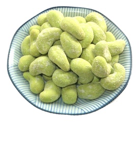 ขนมเม็ดมะม่วงหิมพานต์เคลือบวาซาบิรสเผ็ดกรุบกรอบแต่งกลิ่นตัวหนาสำหรับแพ็คของขวัญขายปลีกและขนมขบเคี้ยวแบบพิเศษ - Product Image 1