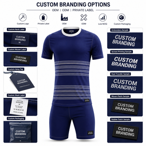 Camiseta de Fútbol de Alta Calidad con Estampado Digital, Transpirable, de Secado Rápido, Tela de 220g, Uniforme Deportivo para Fútbol, Personalizable para Clubes Unisex - Product Image 6