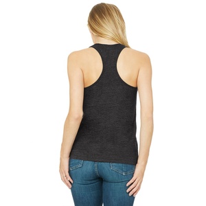 Charité rose femmes maillot dos nageur réservoir bella toile 6008 style 100% Airlume peigné et anneau-filé coton respirant t-shirt - Product Image 6