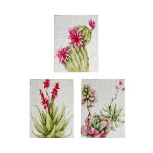 2024 Ultra Durable 100% coton biologique personnalisé cuisine torchons Dar couleur brodé absorbant durable maison sur mesure - Product Image 3