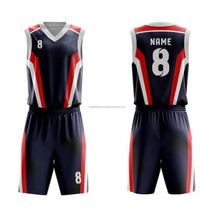 Vente en gros de maillots de basket-ball pour jeunes avec logo personnalisé, uniformes de basket-ball personnalisables à prix bon marché au design par sublimation couleur - Product Image 6