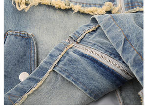<b>Men's</b> Slim Fit Denim <b>Jacket</b> Turn Down Collar Solid Color Casual Outerwear Button Closure Regular Sleeve Autumn Wear - Product Image 5