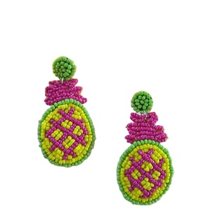 Latest Christmas Day Beautiful <b>Earring</b> Handmade Beaded Embroidery Cute Fancy New Design Trendy <b>Top</b> Fashionable Luxury From India - Product Image 4