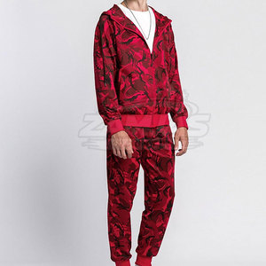 Windproof Cotton Made Material Latest Design Full Zipper <b>Tracksuit</b> Customized Logo Plus Size Men <b>Tracksuit</b> - Product Image 4