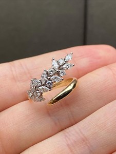 Anillo de Diamantes Cultivados en Laboratorio de 2.00 TCW - Anillo Envolvente con Corte Marquise y Redondo, Joyería Fina - Product Image 5