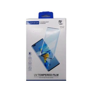 Protector de Pantalla de Cobertura Total con Borde 3D y Película Templada UV para Samsung Galaxy Serie S20 - Product Image 1