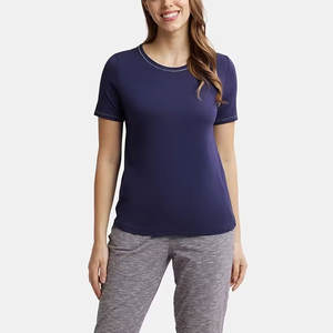 เสื้อยืดผู้หญิงสวมใส่สบาย ระบายอากาศได้ดี ราคาถูกที่สุด เสื้อยืดลำลองสำหรับผู้หญิง - Product Image 4