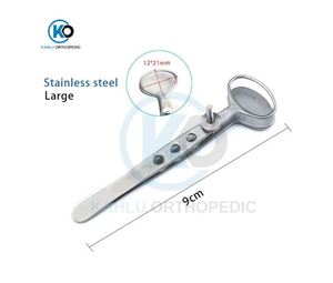 Pince à chalazion en titane et acier inoxydable, instrument ophtalmique, pince ophtalmique KO-CFS-8094 par KAHLU ORTHOPEDIC - Product Image 5