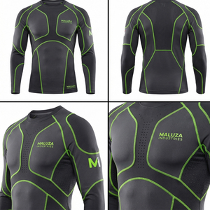 Conjunto de Yoga Anticelulítico de Compresión, Traje Deportivo Sin Costuras Unisex, Leggings y Sujetador Deportivo de Alta Elasticidad, Transpirables y de Secado Rápido - Product Image 6