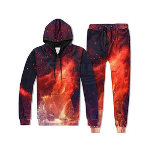 Conjuntos Deportivos de Invierno para Hombre, Personalizados, al por Mayor, 100% Algodón, Tallas Grandes, Ecológicos, con Capucha, Transpirables, en Tendencia - Product Image 1