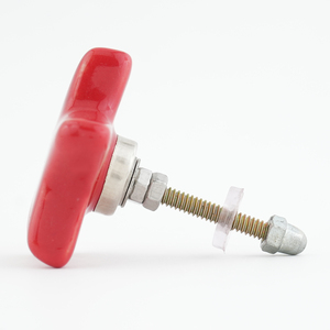 Poignées de tiroir modernes rouges en céramique en forme d'étoile pour enfants, poignées de porte et poignées de tiroir pour armoires de cuisine, vente en gros - Product Image 3