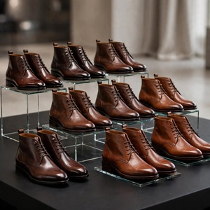 Livraison en 5 à 7 jours, bottes CHUKKA en cuir véritable de qualité supérieure, chaussures antidérapantes pour hommes, exportées du Bangladesh - Product Image 3