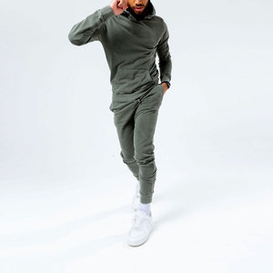 Survêtement homme 2026 très demandé, effet délavé, col à capuche et motif uni pour l'hiver, faible MOQ, fabricant OEM - Product Image 6