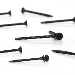 Drywall Screw Phillips Drive Fine/Coarse Thread <b>Drill</b> Point Self-Drilling Bugle Pan Class 8.8 Phosphate Coated Stainless Steel - Product Image 1