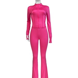 Conjunto Deportivo Personalizado de Corte Ajustado y Elasticidad en Cuatro Direcciones – Ropa Deportiva de Alto Rendimiento para Gimnasio, Running y Entrenamiento - Product Image 4