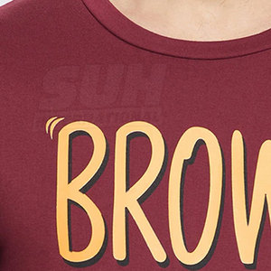 T-shirt pour homme à col rond, imprimé avec logo personnalisé, très demandé, prix abordable, 100% coton, coupe ample, écologique, séchage rapide - Product Image 4