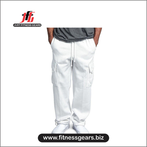 กางเกงวอร์มผู้ชาย JUST FITNESS GEARS รุ่น Pro Club ผ้าโพลีเอสเตอร์/คอตตอนฟลีซ สำหรับฤดูหนาว สวมใส่สบาย ยืดหยุ่นสูง กันยับ คุณภาพสูง - Product Image 5