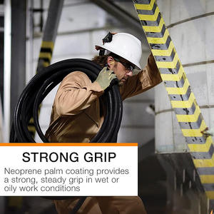 Gants de pompier en cuir de vachette, gants de sécurité anti-feu - Product Image 6