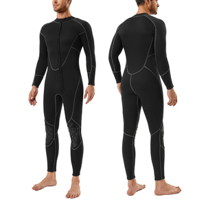Mens Diving Suit One Piece Full Length <b>Wetsuit</b> For Scuba Diving Surfing Kayaking Water Sports Equipment Super Elastic Fabric - Product Image 1