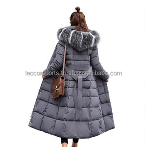 Custom <b>Women's</b> <b>Long</b> Winter Coat Thick <b>Puffer</b> <b>Jacket</b> with Detachable Fur Collar and Soft Comfortable Fabric - Product Image 3
