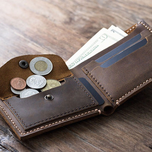 Stylish mens leather <b>wallet</b> slim RFID <b>secure</b> design bulk supplier OEM export premium Mens Leather <b>Wallet</b> for sale in low price - Product Image 2
