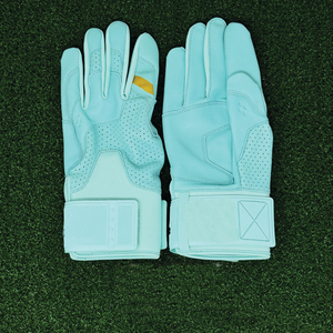 Baseball Batting <b>Gloves</b> Red/White Color <b>Moisture</b> Wicking Lightweight Softball Batting <b>Gloves</b> for Youth and Adults - Product Image 3