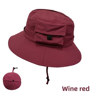 Sombrero de Pesca Plegable de Secado Rápido para Exteriores, Protección Solar, Nailon, Unisex, Verano, Senderismo, Trekking, Versátil, Ligero - Product Image 4