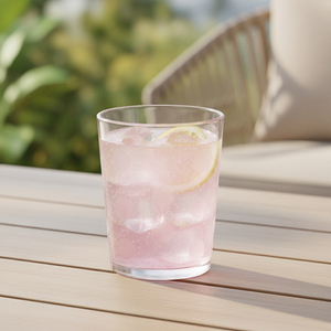 [Holar] Taiwan Made Lightweight Sturdy Bubble Dot Pattern 17oz <b>Plastic</b> Drinking <b>Glasses</b> for Milk Juices Water - Product Image 5