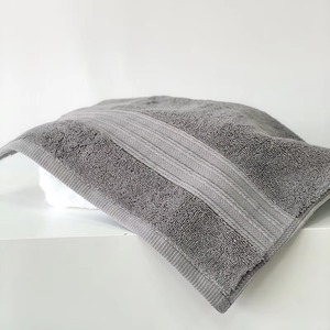 Toalla Facial de Algodón de Alta Densidad GSM, Súper Suave, Transpirable, de Rápida Absorción, para Baño y Spa, Diseño Personalizado al por Mayor, Color Sólido, Tejida - Product Image 4