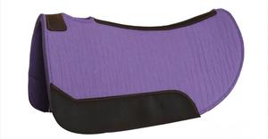 Almohadilla de Silla de Montar Rosa de Cuero Vacuno Estilo Western con Forro Polar, Forro de Polialgodón, Exterior de Algodón y Relleno de Lana para Equitación - Product Image 1