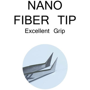 Pinzas Profesionales Antideslizantes de Acero Inoxidable para Extensión de Pestañas, Punta de Fibra, Volumen de Pestañas, Logotipo Personalizado, Marca Privada - Product Image 2