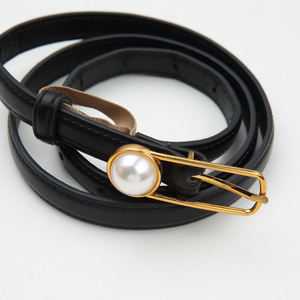 Cinturón de Cuero Personalizado con Doble Hebilla y Letras para Hombre y Mujer, Precio de Fábrica - Product Image 6