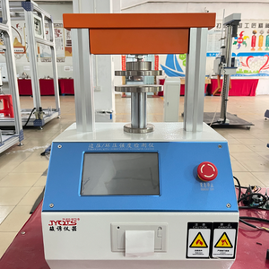 Machine d'essai de compression des bords en carton JUNYAN pour la résistance à l'écrasement des tubes en papier, 250-2500 KPa, précision 0,03, huile de silicone - Product Image 4