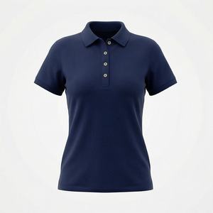 Polo Profesional para Mujer, Tela Resistente a las Arrugas, Bordado Personalizado para Uniformes de Negocios - Product Image 5