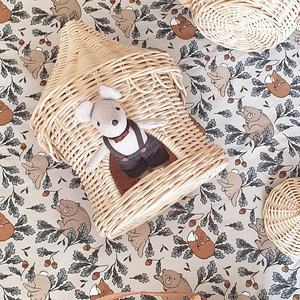 Jouet artisanal en rotin et osier miniature, maison de cirque pour enfants, activités de loisirs, vente en gros, prix bon marché - Product Image 5