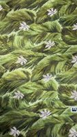 Tissu en Soie Jacquard Crêpe Viscose Pure de Luxe Imprimé Numérique 140 GSM pour Robes Ethniques Femme 44 Pouces Tissé Inde Gujarat