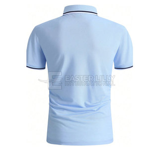 Camisetas Polo Personalizadas Directas de Fábrica, Camiseta Polo de Algodón Transpirable para Hombre, Ropa Casual de Uso Diario - Product Image 2