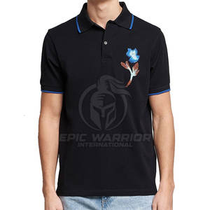 Camisetas Polo Bordadas para Hombre, Ajustadas, Cómodas, Transpirables, Estilo Casual, en Oferta - Product Image 2