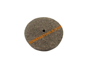 Plaque de ponçage en silicone pour la fabrication de bijoux avec un trou de 10 mm, forme irrégulière, modèle 175K - Product Image 2
