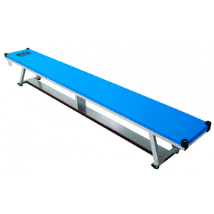 Stag Iconic Aluminum Gymnastics <b>Padded</b> <b>Bench</b> Support Stand Portable Practice Platform With Storage Shelf - Product Image 3