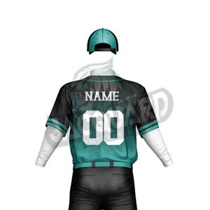 เสื้อเบสบอลโพลีเอสเตอร์ 100% ราคาสมเหตุสมผล สำหรับชุดกีฬากลางแจ้ง ระบายอากาศได้ดี แห้งเร็ว แขนสั้น ไซส์ผู้ใหญ่ ยูนิเซ็กซ์ - Product Image 6