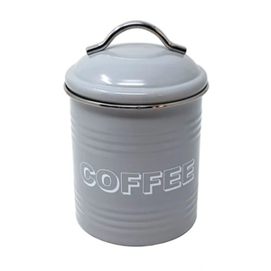 Stainless Steel <b>Tea</b> Coffee Sugar <b>Canister</b> Set Classic Black Metal Food Storage Containers With Handles For Home Office And Cafe - Product Image 2