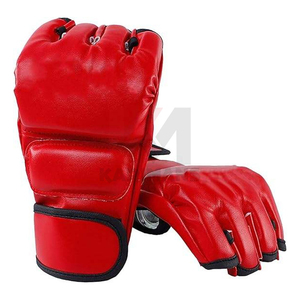 Gants de MMA personnalisés à paume ouverte pour l'entraînement au grappling et au sparring – Équipement de gym durable - Product Image 5