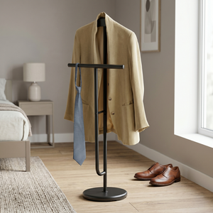 Perchero Metálico Moderno y Minimalista, Ajustable en Altura, Duradero, Ahorra Espacio, Mueble para Sala de Estar o Dormitorio, Almacenamiento para el Hogar - Product Image 2