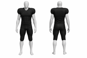 Uniforme de Fútbol Americano Personalizado, Jersey Sublimado en Color Granate, Beige y Blanco, Pantalones Acolchados, Ropa Deportiva Profesional, Transpirable, Conjunto para Partido - Product Image 2