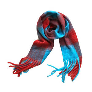 Chic Unisex Knitted <b>Scarf</b> - Solid Color Elegant Neck Warmer - Wholesale Trendy Winter Crochet Long <b>Scarves</b> - Product Image 1