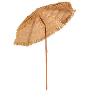 Ombrellone da Spiaggia Tiki in Paglia Portatile Regolabile in Altezza 6,5 Piedi - Product Image 3
