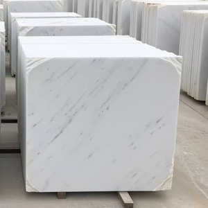 Bloque de Mármol Blanco Natural de Vietnam - Duradero, Impermeable, Ecológico, Diseño Moderno para Apartamentos, Hogares, Oficinas, Exteriores - Product Image 1